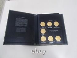 Franklin Mint History of Pharmacy 3 Sets Bronze, Sterling, Gold on Sterling