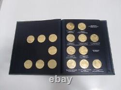Franklin Mint History of Pharmacy 3 Sets Bronze, Sterling, Gold on Sterling