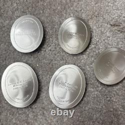 Franklin Mint JFK Profiles In Courage Sterling Cameos-12 Oz