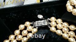 Franklin Mint Jacqueline KennedyJackie's PearlsNecklace Bracelet Earrings Set