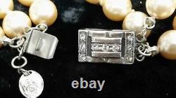 Franklin Mint Jacqueline KennedyJackie's PearlsNecklace Bracelet Earrings Set