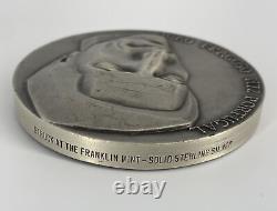 Franklin Mint Joao Fragoso 1972 Portugal Solid Sterling Silver Medal