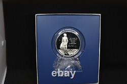 Franklin Mint John F Kennedy Sterling Silver Memorial Medal with Box and COA