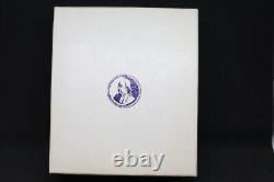 Franklin Mint John F Kennedy Sterling Silver Memorial Medal with Box and COA