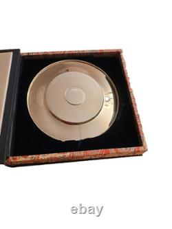 Franklin Mint John Hancock Bicentennial Gold on Sterling Silver Plate 253 gr