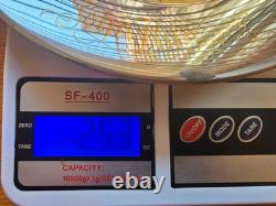 Franklin Mint John Hancock Bicentennial Gold on Sterling Silver Plate 253 gr