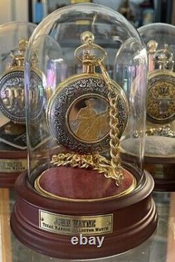 Franklin Mint John Wayne Pocket Watch Collection (5)