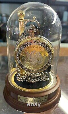 Franklin Mint John Wayne Pocket Watch Collection (5)