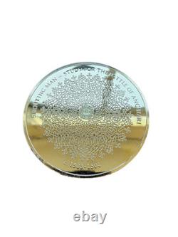 Franklin Mint Leonardo Da Vinci Gold on Sterling Silver 2 oz Shouting Man Medal