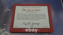 Franklin Mint Life of Christ Medals Gold on Sterling Silver w COA Z1562