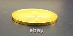 Franklin Mint Life of Christ Medals Gold on Sterling Silver w COA Z1562