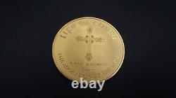 Franklin Mint Life of Christ Medals Gold on Sterling Silver w COA Z1562