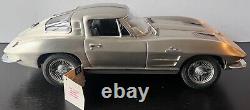Franklin Mint Limited Edition Fine Pewter 1963 Corvette Sting Ray 80/1000 Rare