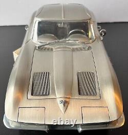 Franklin Mint Limited Edition Fine Pewter 1963 Corvette Sting Ray 80/1000 Rare