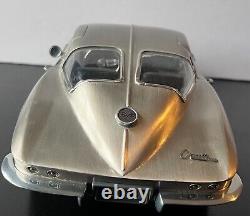 Franklin Mint Limited Edition Fine Pewter 1963 Corvette Sting Ray 80/1000 Rare