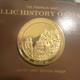Franklin Mint Medallic History Of Mankind Great Wall 24k Wrapped 2oz Silver Coin