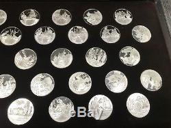 Franklin Mint Medallic History of the American Revolution 50pc Silver coin Set