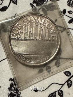 Franklin Mint Merry Christmas For Someone Special. 999 Silver Medal