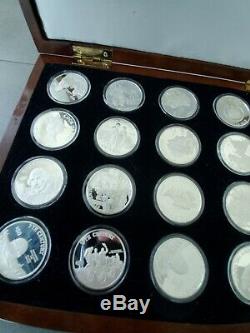 Franklin Mint Millenia Silver Coin Collection