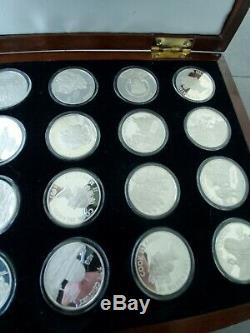 Franklin Mint Millenia Silver Coin Collection