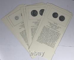 Franklin Mint Mini Coins of US. 31 Gold, 94 Silver, 17 Copper. Mintage 25K