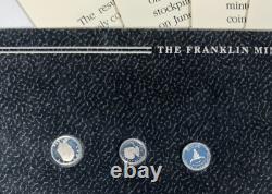 Franklin Mint Mini Coins of US. 31 Gold, 94 Silver, 17 Copper. Mintage 25K