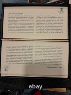 Franklin Mint Miniature Cars. Comes With Receipts And Paper On Each Car
