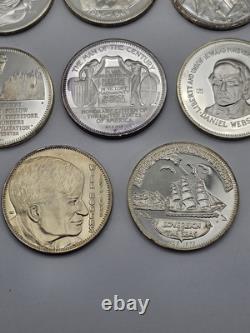 Franklin Mint NCS Sterling Silver Coins 1960's & 1970's 215 Grams. 925 Fine