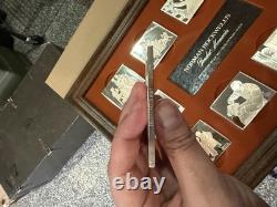 Franklin Mint Norman Rockwell Fondest Memories Silver Ingot Bar Set