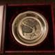 Franklin Mint Norman Rockwell Sterling Silver Christmas Plate Trimming The Tree