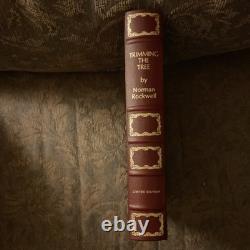 Franklin Mint Norman Rockwell Sterling Silver Christmas Plate Trimming the Tree