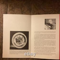Franklin Mint Norman Rockwell Sterling Silver Christmas Plate Trimming the Tree