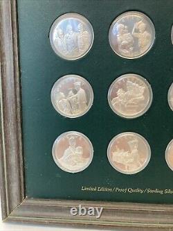 Franklin Mint Norman Rockwell's Spirit of Scouting Sterling Silver Boy Scout Set
