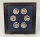Franklin Mint North American Wildlife Collection 1.1 Ozt Sterling Silver Set 6