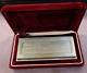 Franklin Mint Nov. 14, 1972 Ny Stock Exchange 1000 Gram. 925 Sterling Silver Bar