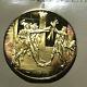 Franklin Mint Oath Of The Horatii 24k Gold Plated. 925 Silver Medal Sealed