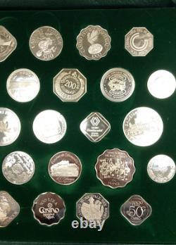 Franklin Mint Official Gaming Coins of the Worlds Great Casinos Sterling Silver