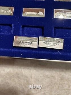 Franklin Mint Official Miniature Classic Car Collection Sterling Silver 925 1980