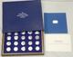 Franklin Mint Official Nasa Manned Space Flight Emblems 25pc 14.87 Oz Silver