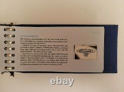 Franklin Mint Official Silver Emblems Of The 50 World's Greatest Automobiles Coa