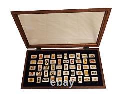 Franklin Mint Official Silver Emblems of the World's Greatest Automobiles Set