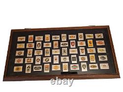 Franklin Mint Official Silver Emblems of the World's Greatest Automobiles Set