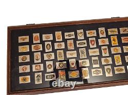 Franklin Mint Official Silver Emblems of the World's Greatest Automobiles Set