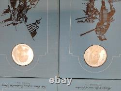 Franklin Mint Patriots Hall Fame Era American Revolution 20 Silver Coins Vol 1&2