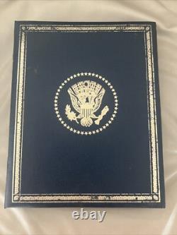 Franklin Mint Presidential Commemorative Proof Set of 36 Sterling Silver Medals