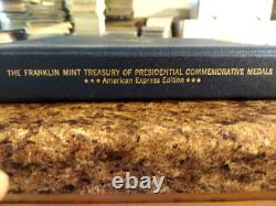 Franklin Mint Presidential Commemorative Silver Medal Franklin Pierce Read