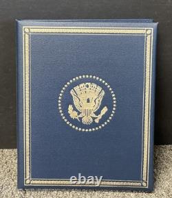 Franklin Mint Presidential Medallions Proof Sterling Silver Net 36 oz pure withCOA