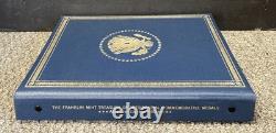 Franklin Mint Presidential Medallions Proof Sterling Silver Net 36 oz pure withCOA