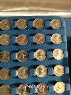 Franklin Mint Presidential Mini Coin Set Sterling Silver