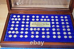Franklin Mint Presidents & First Ladies Mini Solid 925 Sterling Silver Proof Set